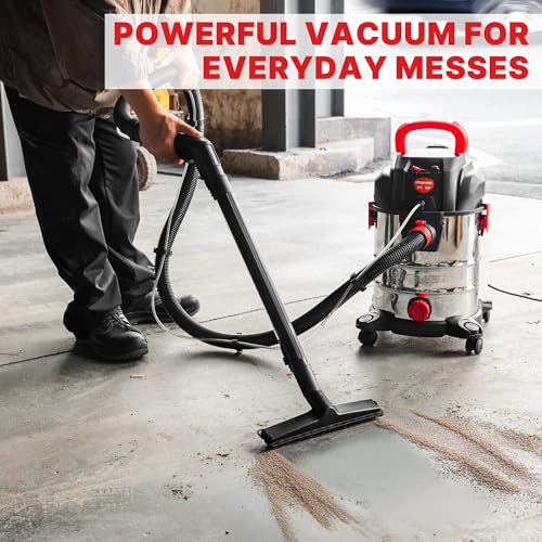 Shop-Vac 5-Gallon Wet Dry Upholstery Shampoo Vacuum Cleaner 4.5 Peak HP