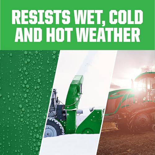 Rust-Oleum Farm & Implement JD Green Spray Paint - 12 Ounce, Heavy Duty, Weather-Resistant
