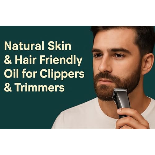 Verdana Hair Clipper & Light Machine Oil ? Natural, Odorless, Non-Toxic - Lubricant for Trimmer Blade, Sewing Machine, Garage Door, Shredders, Hinges & More ? Plant-Derived ? 8 Fl Oz