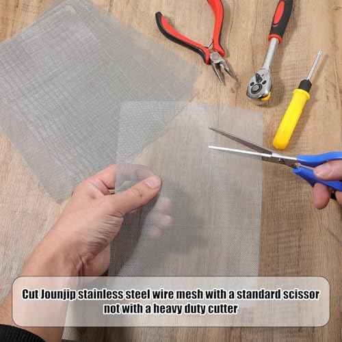 5 Pcs Welding Mesh Reinforcing Stainless Steel Wire Mesh Screen for Thermoplastic Repairs Silver Plastic Wire Mesh Plastic Weld Kit for Plastic Welding Car Repairing, 5.9 x 7.9inch