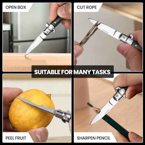 Small Pocket Knife, Cool Knives Box Cutter, EDC Knifefor Every Day Carry, Small Gift for Women Men