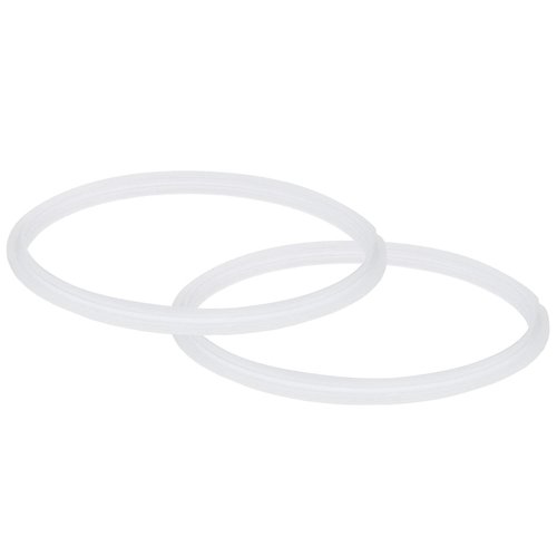Instant Pot 2-Pack Sealing Ring 5 & 6-Qt, Inner Pot Seal Ring, Electric Pressure Cooker Accessories, Non-Toxic, BPA-Free, Replacement Parts, Clear