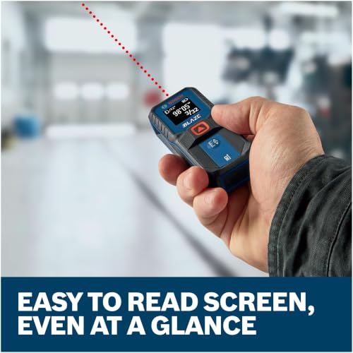 Bosch Blaze Laser Distance Measure 100 Ft Industrial Model with Batteries