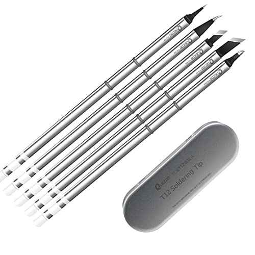 QUECOO TW Black T12-KU/K/BC2/J02/ILS soldering Iron Tip Welding head for all T12 High-grade series soldering tip