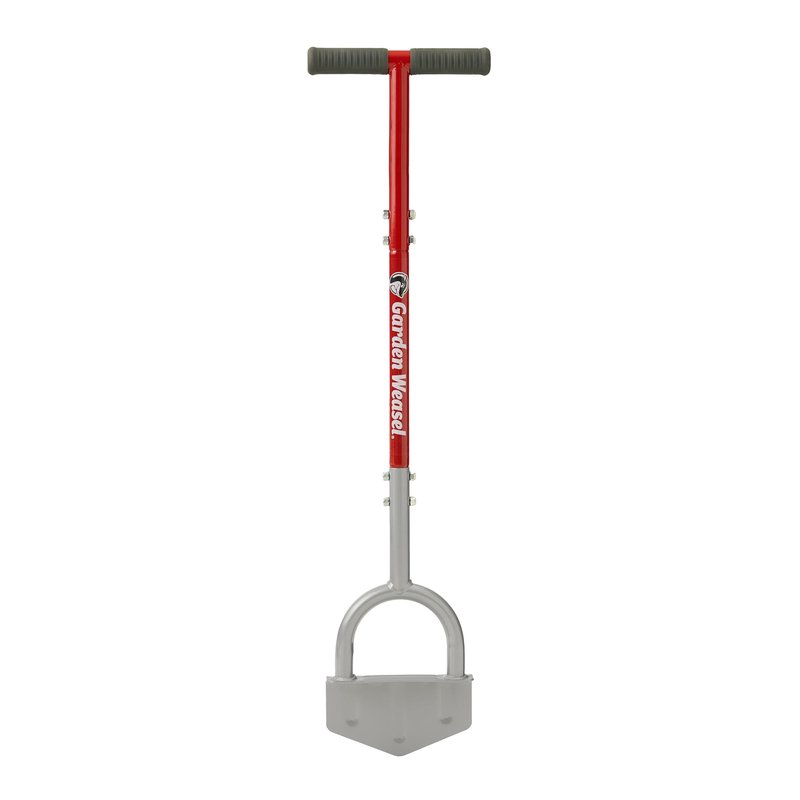 Garden Weasel Edger-Chopper Manual Lawn Edger Tool - Sod Cutter and Trenching Shovel for Clean Garden Borders - Ergonomic Handle and Carbon Steel Blade Latest Model 91714-3 | Gift for Dad