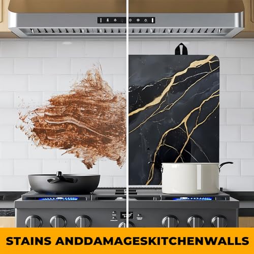Stove Cover 28x20 in - Non-Slip Silicone Cooktop Protector for Gas & Electric Stoves