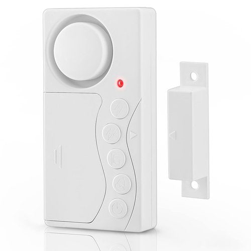 WSDCAM Freezer Door Alarm with Adjustable Delay - 3/15/30/60 Seconds, Refrigerator Alarm, Loud 108 dB