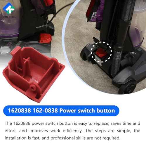 2 pk 1620838 162-0838 Power Switch Button Fits for Bissell Swivel Rewind Vacuum £¨2pc£©