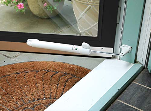 Green Star Touch 'n Hold Heavy Duty Dual Door Closer System - White