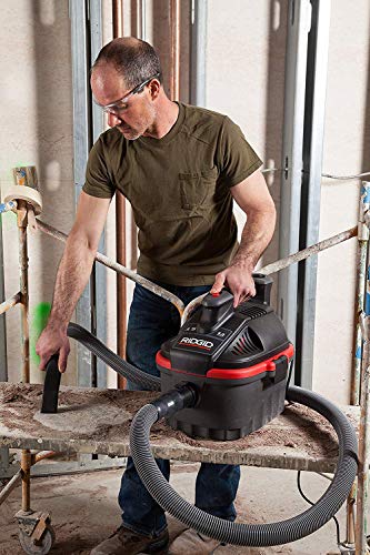 RIDGID 50313 Model 4000RV 4-Gallon Portable Wet and Dry Vacuum Cleaner - Compact, 5.0 Peak-HP