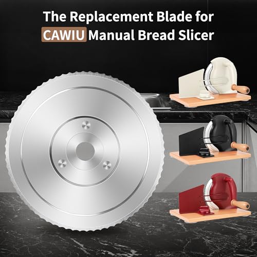 CAWIU 6.6'' Replacement Serrated Blade for Manual Bread Slicer