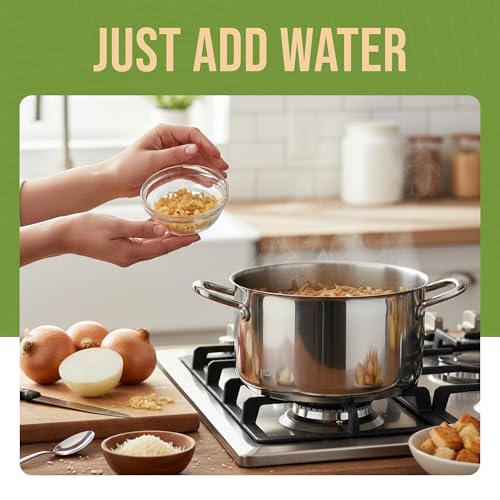 Augason Farms Dehydrated Chopped Onions Can 1.43 lb Emergency Food Supply