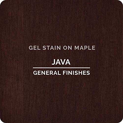 General Finishes Oil Base Gel Stain Java 1 Pint - Lustrous Wood Finish