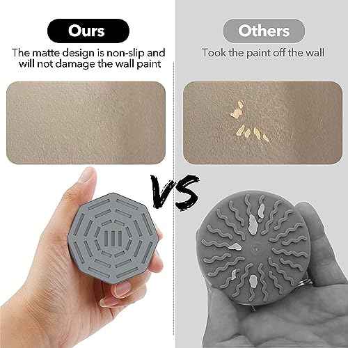 ICERO Baby Gate Wall Protector - Protect Walls & Doorways from Pet & Dog Gates - Pressure Mounted Gates Work on Stairs - Gates Wall Cups - 4 Pack - White