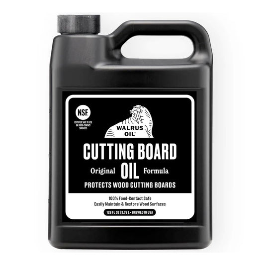 WALRUS OIL - Cutting Board Oil and Wood Butcher Block Oil, 128 oz / 1 gallon Jug