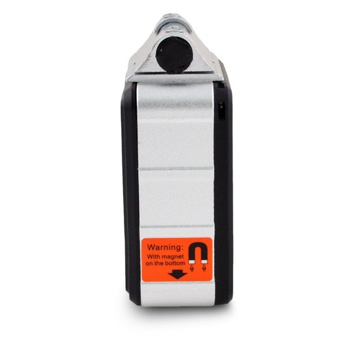 GemRed Digital Angle Gauge DAG-V1 for Measuring and Layout (Aluminum & Plastic （with Bubble Vial）)
