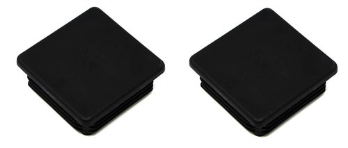 3" Square Tubing Heavy Duty Plastic Plug End Cap Insert 3x3 8-14 Tube Pipe Post (2)