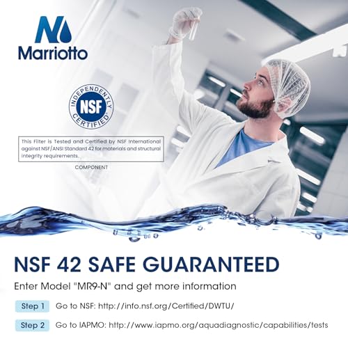 MARRIOTTO XWFE Built-in CHIP Refrigerator Water Filter – Pack of 2 (2 Count)