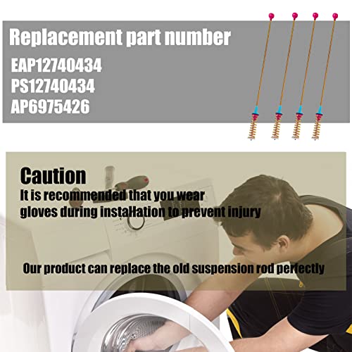 Samsung DC97-16350V Washer Suspension Rods 27.6in Kit for WA54R7200/WA54R7600