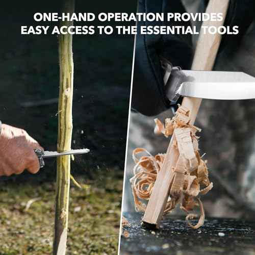 Multitool with Safety Locking,16-in-1 Multi Tool Stainless Steel Pocket Knife Set with Pliers, Upgrade Camping Tool Gifts for Men,for Survival, Camping, Hiking, Outdoor 1 Pcs