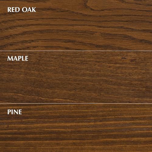 Varathane Total Control Dark Walnut Gel Stain - Half Pint (1 Pack) Indoor & Outdoor Finish