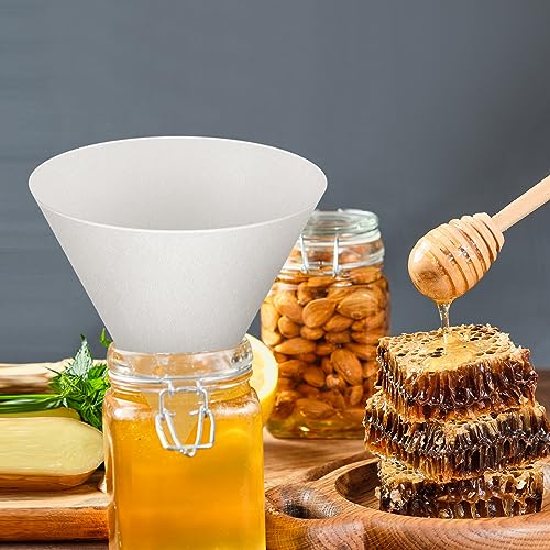 Nachlynn 20 Pcs 10 Inch Fryer Oil Filter Cones – Non-Woven Grease Filter for Deep Fryer & Maple Syrup