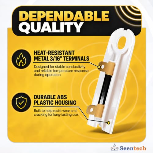 Seentech 3392519 Dryer Thermal Fuse Replacement Part – 1 Pack for Whirlpool/Kenmore/Maytag