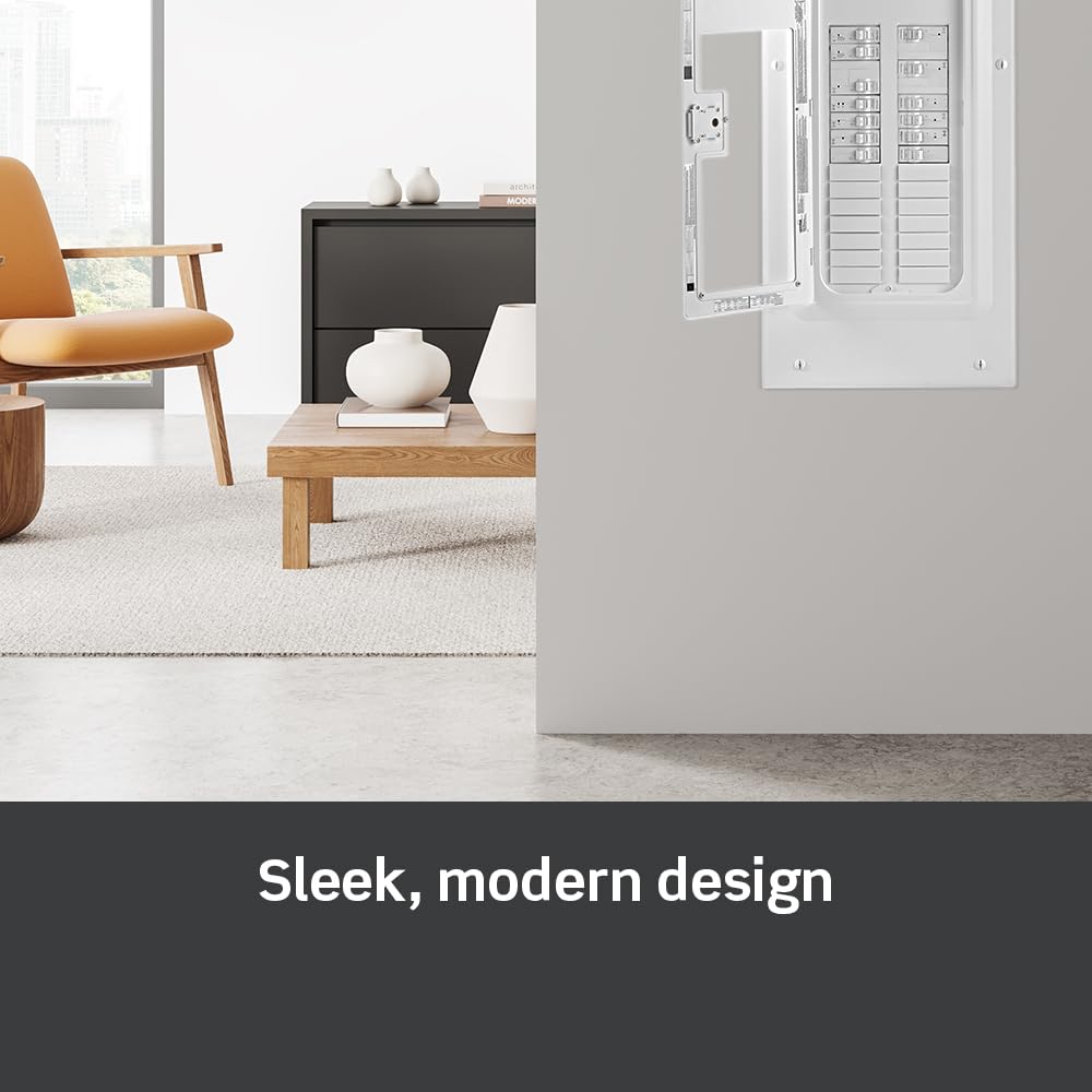 Leviton LB230-T 30A 2-Pole Plug-On Standard Branch Circuit Breaker, Thermal Magnetic, 120/240 VAC, White