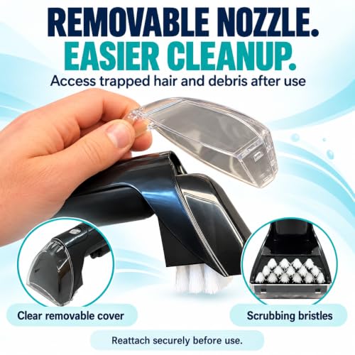Replacement 3' Tough Stain Tool with Removable Nozzle for Bissell Carpet Cleaners – 2036651/2037151