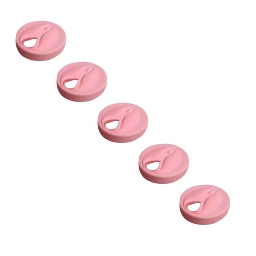 Soda Can Lids, Vagina Shaped Can Covers for Soda, Fits Standard Canned Beverage, Novelty Bachelor Party Novelty Gifts for Women Man (5 Pcs Pink A)