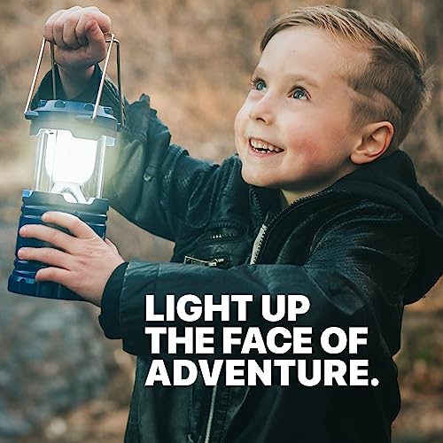 Modern 4-Pack Rechargeable Camping Lanterns - Multicolor LED Tent Lights for Emergency & Outdoors