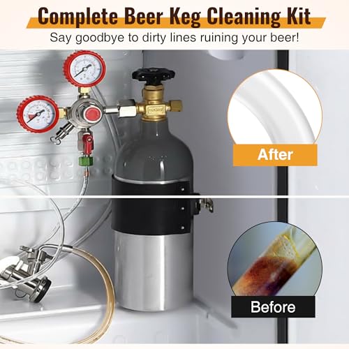 Kegerator Cleaning Kit with 30 Beer Line Tablets – Complete Keg Maintenance