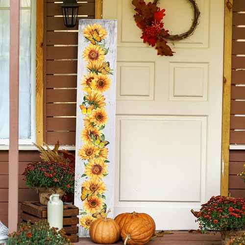 Wall Stickers Floral Wall Decals Large Vine Flower Wall Decor Removable Mural Trim for Walls Peel and Stick for Bedroom Living Room Bathroom Leaves £¨36 Styles (A5-18 30 * 90cm*1pcs)