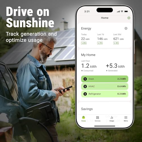 EMPORIA Vue 3 Whole Home Energy Monitor with 16 Circuit Sensors - Smart Home Power Usage Tracker, UL Certified Solar & Net Metering Module