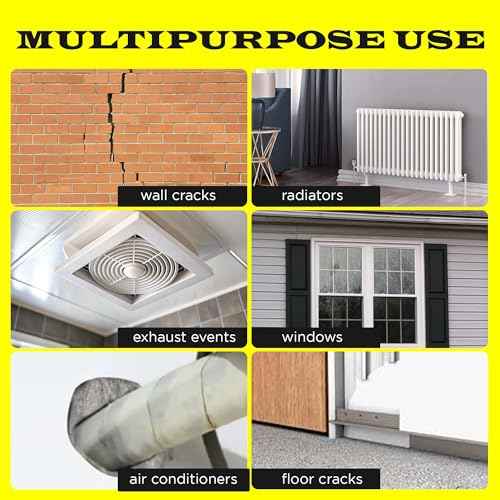 Wool for Mice Control - 1 Pack 3" x 16Ft Steel Wool, Hole and Gap Filler, Protect Home & Garage, Pipeline, Vent, Keep Mice Away 1pc 3x16ft