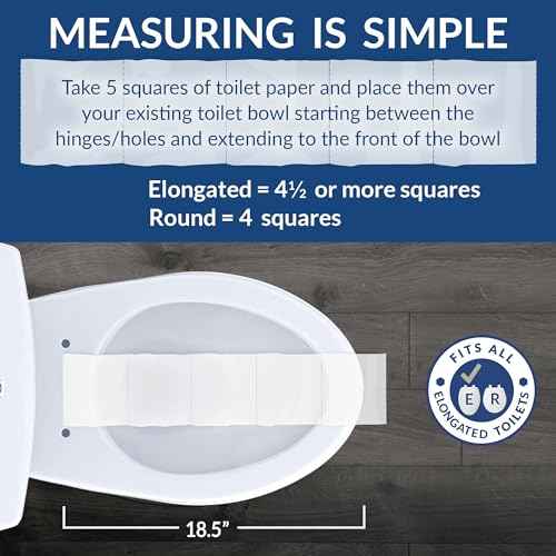 Bemis 1500EC 390 Lift-Off Wood Elongated Toilet Seat, Cotton White (Pack of 1)