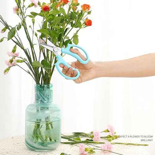 4 PCS Flower Scissors, Floral Shears Garden Pruning Shears Fruit Picking Trimming, Gardening Tool