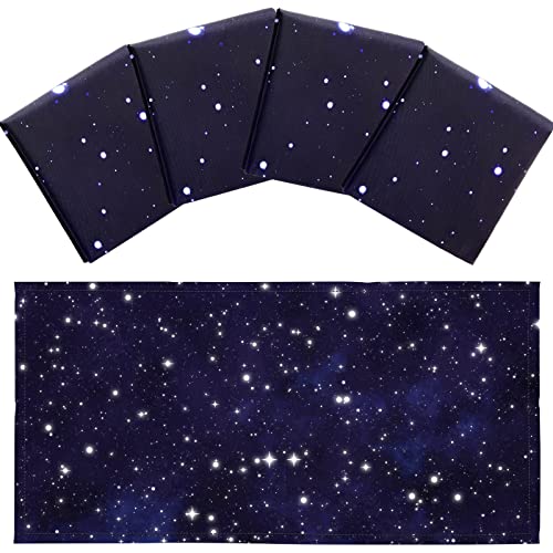 Hortsun Starry Sky Fluorescent Light Covers 4 Pack 4x2 Feet Ceiling Light Diffusers