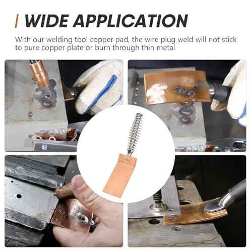 Welding Spoon Copper Welding Spoon Welders Helper 3mm Thick,3 Plate Set, Flat/Curved/Angle Copper Paddle Backer