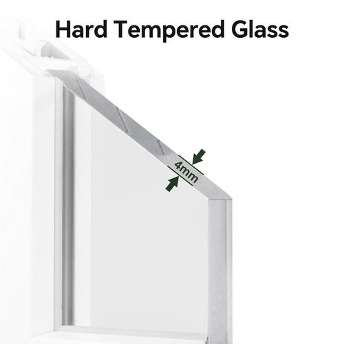 2 Pack Shed Windows 14" x 21" Flush Mount Window with Tempered Glass,House Small Windows,Household Sliding Windows for Chicken Coop, Playhouse, Household, Garage