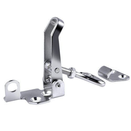 2Pcs 316 Stainless Steel Toggle Latch Clamp Marine Cabinet Boxes Lever Handle Toggle Catch Latch Lock Clamp Hasp