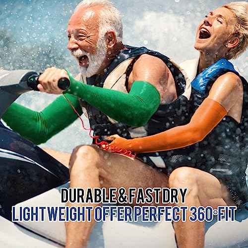 GOUNOD Gardening Sleeves to Cover Arms for Women with Thumb Holes-Sun Protection SPF Cooling Driving UV Blocking