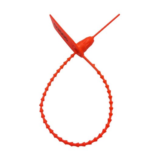 Plastic Security Tags Numbered Tamper Proof Seals Self Locking Zip Ties 9.84" Length (Pack of 500)