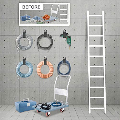 ZTSXLLIM Extension Cord Holder Organizer L - Garage & Workshop Storage