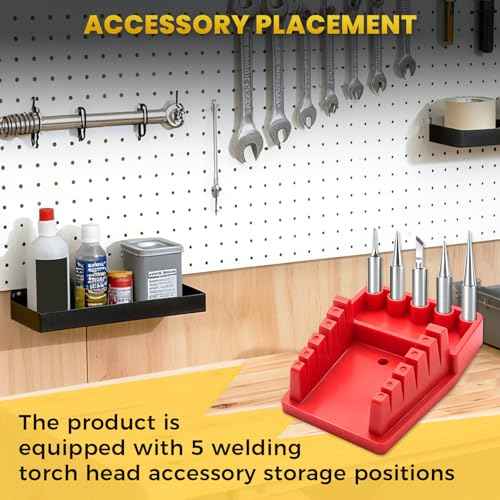 Soldering Wire Holder, High-Temperature Resistant Soldering Wire Holder, With Brass Wool Cleaner, Includes a Storage Tray and 5 Accessory Slots, Helping Hand Soldering Wire Welding Fixture, 6 Grooves