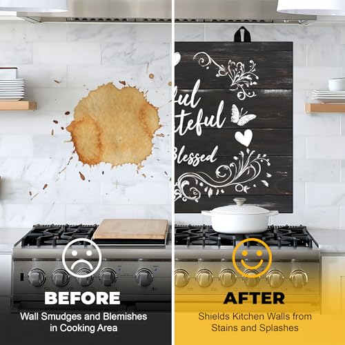 Grateful NYZE Stove Top Cover Mat 28.5x20.5 in – Heat-Resistant Glass Cooktop Protector