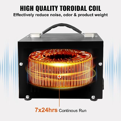 VEVOR 5000W Voltage Converter Transformer Step Up/Down 220V-110V