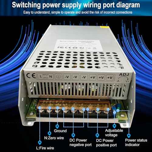DC 24V 41.6A 1000W Switching Power Supply SMPS AC 110V / 220V-DC 24V Transformer Adapter, for Medical Equipment,CNC,Computer Project of Industrial Power Supplies