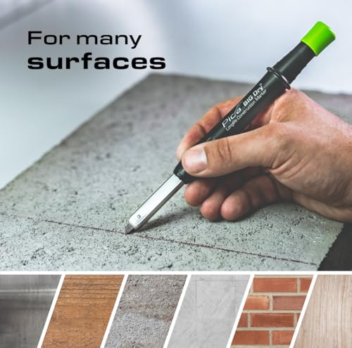 Pica Big Dry Marker for Construction - Graphite, Refillable