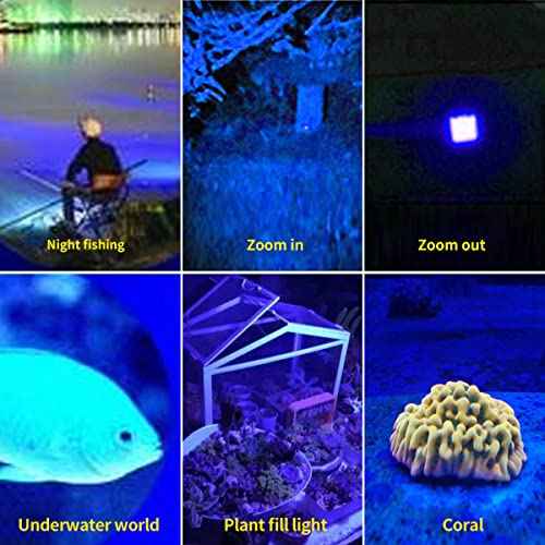 Red Flashlight Rechargeable£¬Green Light Flashlight£¬Blue Light flashlights£¬Blood Lights for Observation, 4 in 1 White Lights and Red lamp and Blue Lamp and Green Lamps £¬4 Modes.